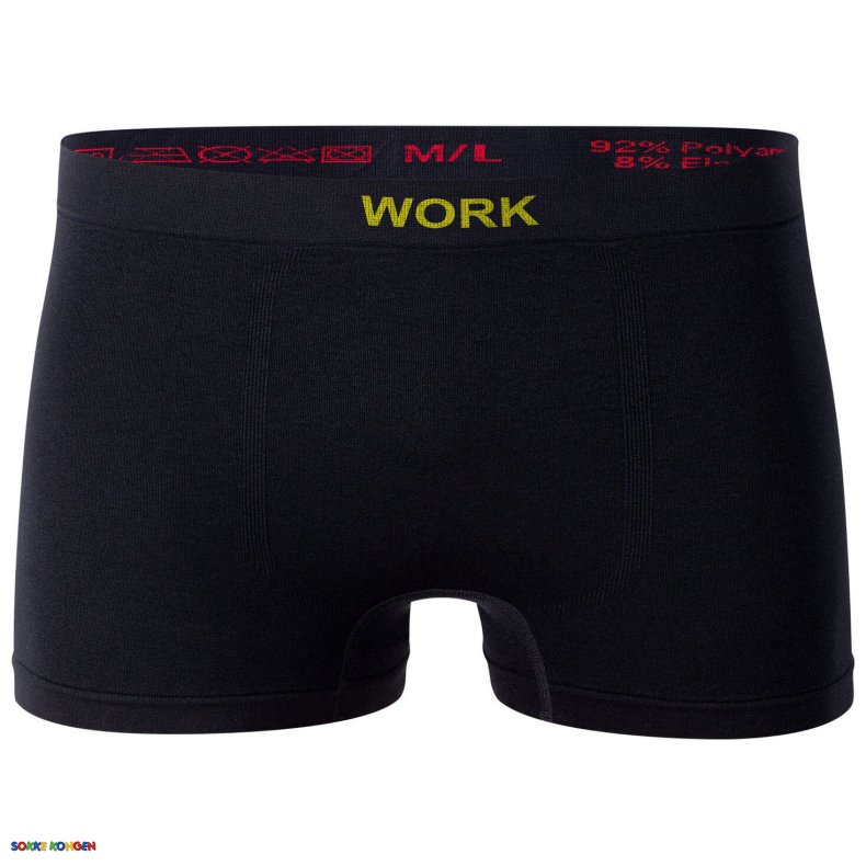 Work Underbukser Microfiber Sort